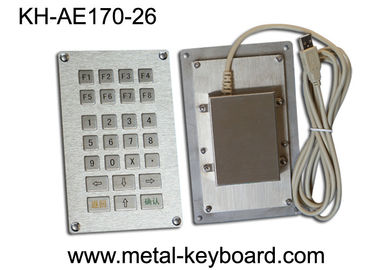 USB o tastiera industriale del metallo dell'interfaccia PS/2, una tastiera numerica di 26 chiavi