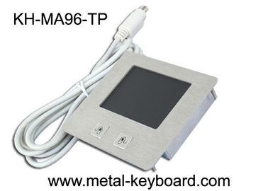 Vandalo - touchpad industriale dell'acciaio inossidabile della prova con il bottone di topo 2 ed il pannello superiore