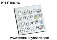 Tastiere irregolari industriali del numero di registrazione del metallo matrice 4 x 4 per il chiosco di Access