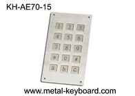 Tastiera numerica del metallo del chiosco con 15 chiavi per il tempo del sistema pubblico - prova