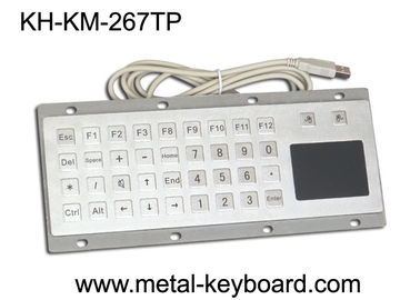 Tastiera su ordinazione del supporto del pannello del metallo della prova del vandalo della miniera con il topo del touchpad