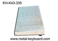 IP65 tastiera resa resistente tasso per il chiosco di carico, tastiera dell'acciaio inossidabile