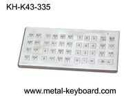IP65 ha valutato il metallo reso resistente metallico da tavolino della tastiera con 43 chiavi eccellenti di dimensione