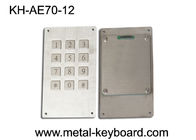 IP65 valutati rendono impermeabile la tastiera numerica dell'entrata di porta di 12 chiavi con la matrice 3 x 4