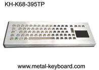 Tastiera impermeabile di tasso da tavolino del metallo IP65 con il pannello frontale del touchpad 395x135 millimetro