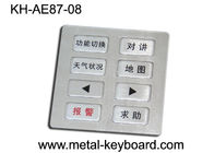 La connessione USB 8 abbottona il vandalo numerico della disposizione di personalizzazione della tastiera resistente