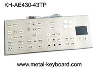 Disposizione su misura icona variopinta industriale irregolare montata della tastiera di computer di chiavi del pannello 43