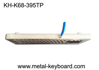 Disposizione da tavolino impermeabile della Pc-tastiera di industriale 67 con il pannello frontale del touchpad 395x135 millimetro ed i 3 bottoni di topo supplementari