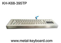 Tastiera irregolare dell'acciaio inossidabile del metallo di 70 chiavi con progettazione sola del supporto per la piattaforma industriale di controllo