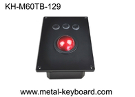 Mouse per trackball industriale in resina rossa da 60 mm Interfaccia USB e prestazioni durature