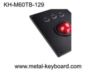 Mouse per trackball industriale in resina rossa da 60 mm Interfaccia USB e prestazioni durature