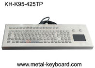 Touchpad del chiosco dell'acciaio inossidabile della tastiera di computer del metallo dell'interfaccia USB/PS2 disponibile