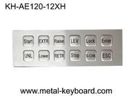 L'interfaccia 12 della matrice chiude a chiave la tastiera dell'acciaio inossidabile 2X6