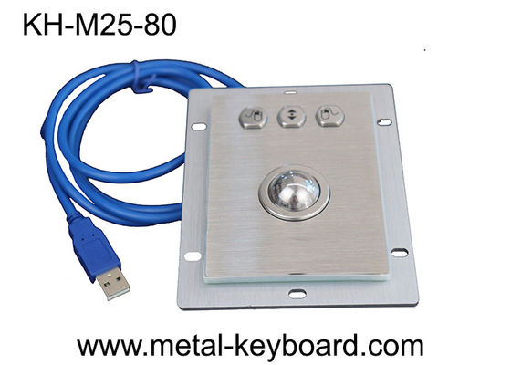 3 peso leggero industriale irregolare montato dell'acciaio inossidabile del topo del computer dei bottoni IP65