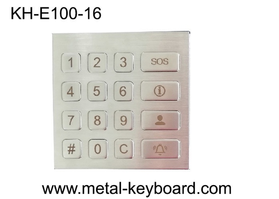 Metallo PinPad del chiosco con la tastiera resistente del vandalo acqua della prova