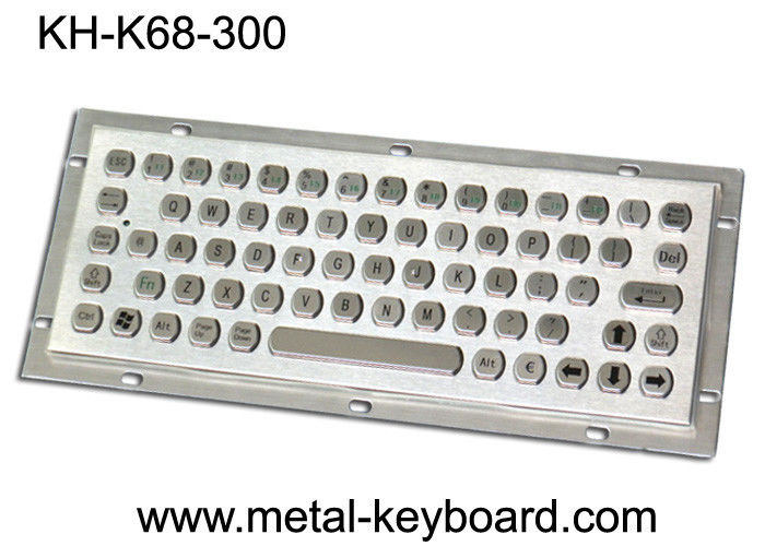 Tastiera di computer industriale del chiosco del metallo SUS304 con resistente di acqua IP65