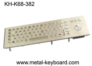 Tastiera di computer industriale di 71 chiave, tastiera dell'acciaio inossidabile per il terminale di self service
