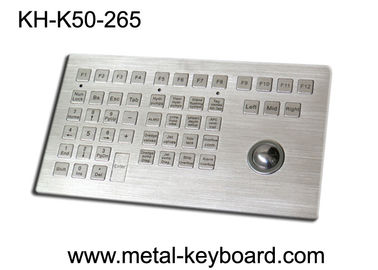 Tastiere su misura del supporto del pannello in metallo, tastiera marina con il metallo della sfera tracciante