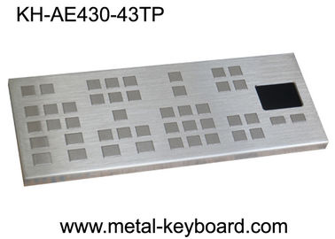Tastiera industriale resistente del vandalo con il touchpad/la grande precisione della tastiera del supporto del pannello di chiavi