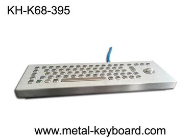 Tastiera resa resistente autonoma dell'acciaio inossidabile, tastiera da tavolino industriale con la sfera rotante